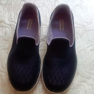 Skechers Go Walk Quick Fit Blue casual sneakers